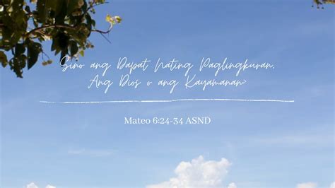 Mateo 6 ASND .